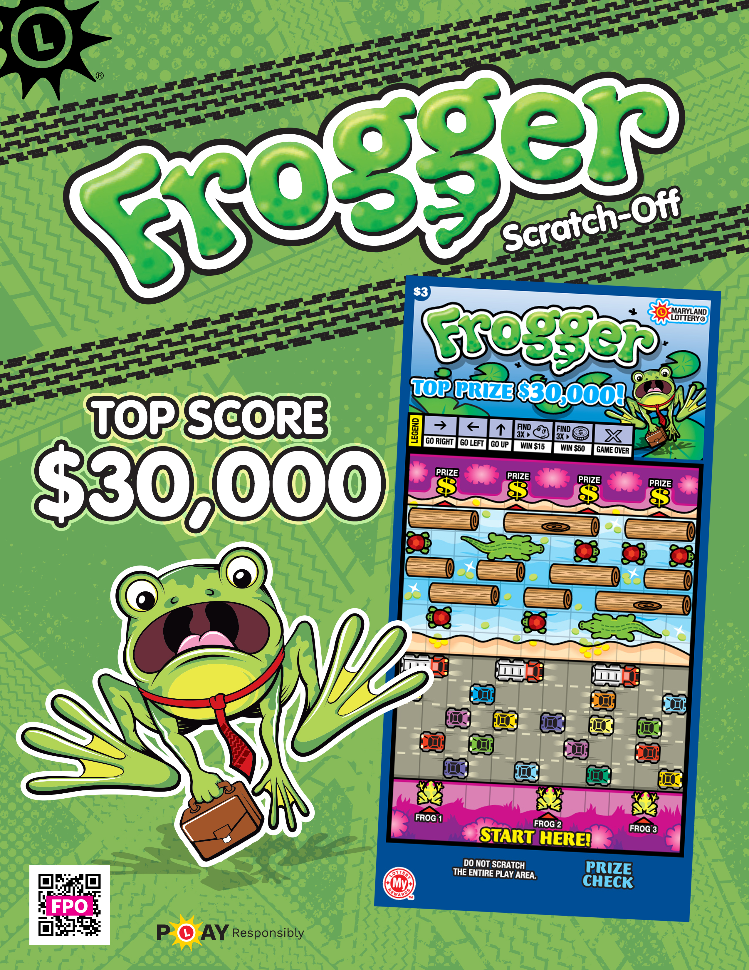 Frogger Green